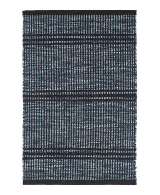 Dash & Albert By Annie Selke Dash Albert By Annie Selke Malta Wool Da1695 Area Rug, 6'0x9'0 In Blue