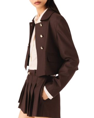 Short Double Breasted Jacket