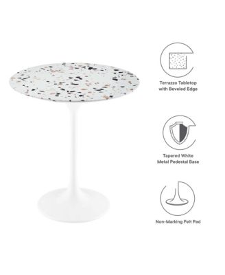 Lippa Round Terrazzo Side Table