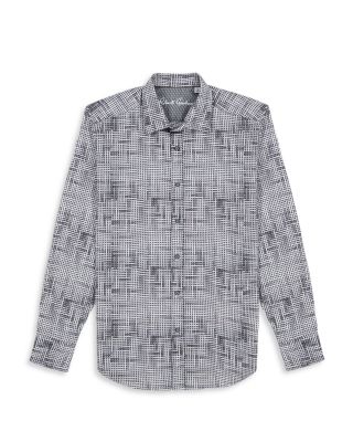 Berkley Long Sleeve Printed Woven Shirt