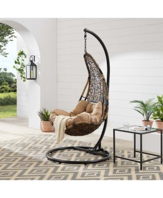 Abate Wicker Rattan Outdoor Patio Swing Chair