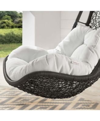 Abate Wicker Rattan Outdoor Patio Swing Chair