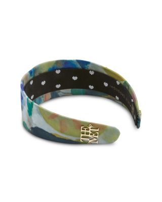 x The MET Brigitte Kandinsky Embroidered Headband