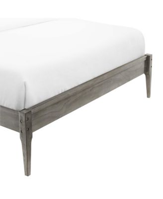 June Wood Platform Bed Frame