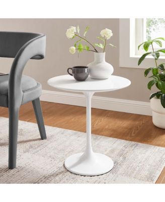 Lippa Round Wood Side Table