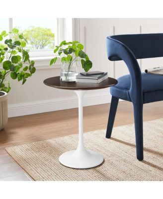 Lippa Round Wood Side Table