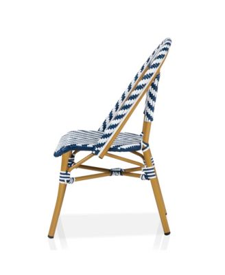 Conway Aluminum and Resin Wicker Outdoor Dining Chair