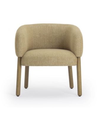 Foxy Performance Textured Fabric Accent Chair
