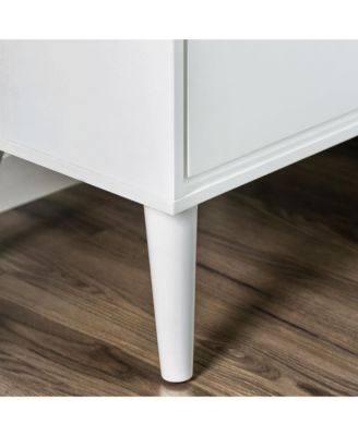 Presley Solid Wood 2-Drawer Nightstand