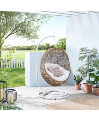 Encase Outdoor Patio Rattan Swing Chair