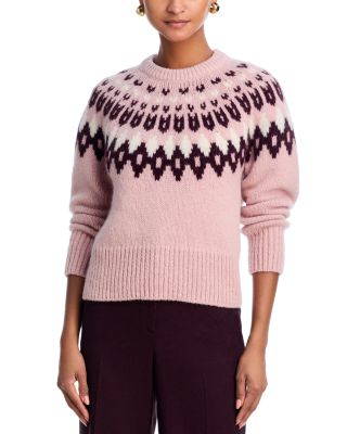 Anne Fair Isle Crewneck Sweater