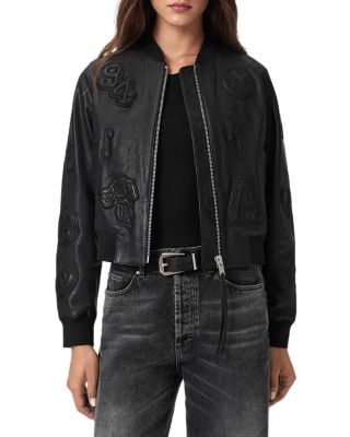 Orten 94 Leather Bomber Jacket
