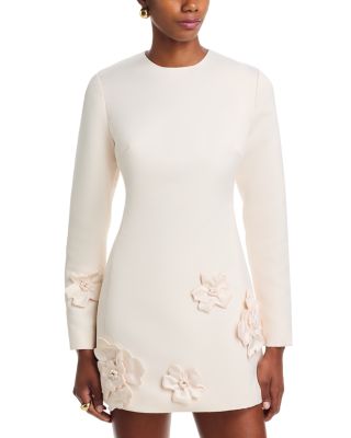 LEO LIN - Aliza Long Sleeve Petal Mini Dress