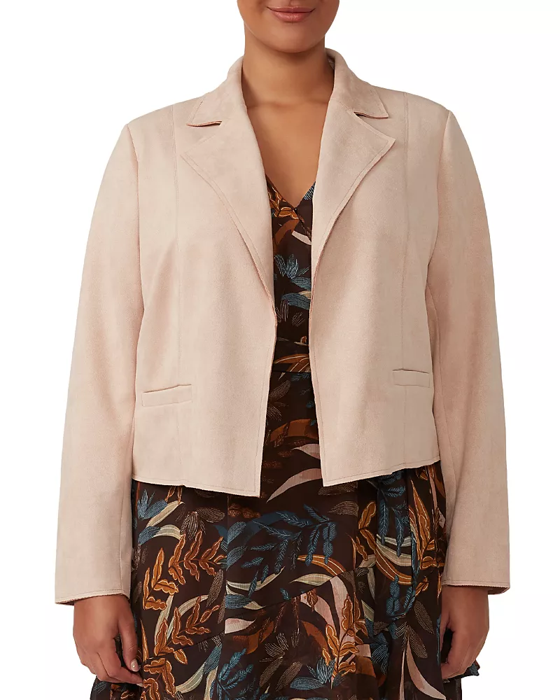 Estelle Plus Rosabella Faux Suede Jacket