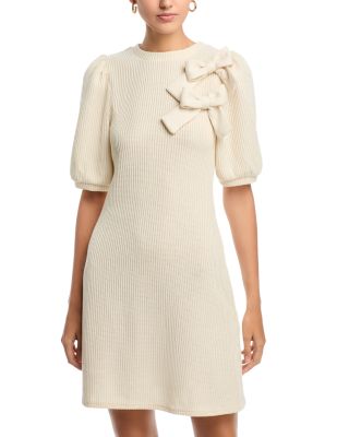 Double Bow Knit Dress