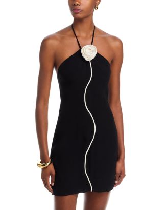 FARM Rio Flower Trim Neck Mini Dress | Bloomingdale's Women