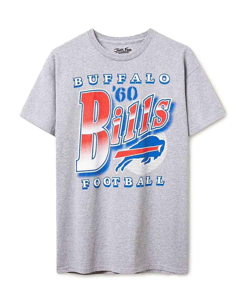 Junk Food Clothing Unisex Nfl Buffalo Bills Bootleg Flea Market Tee In White