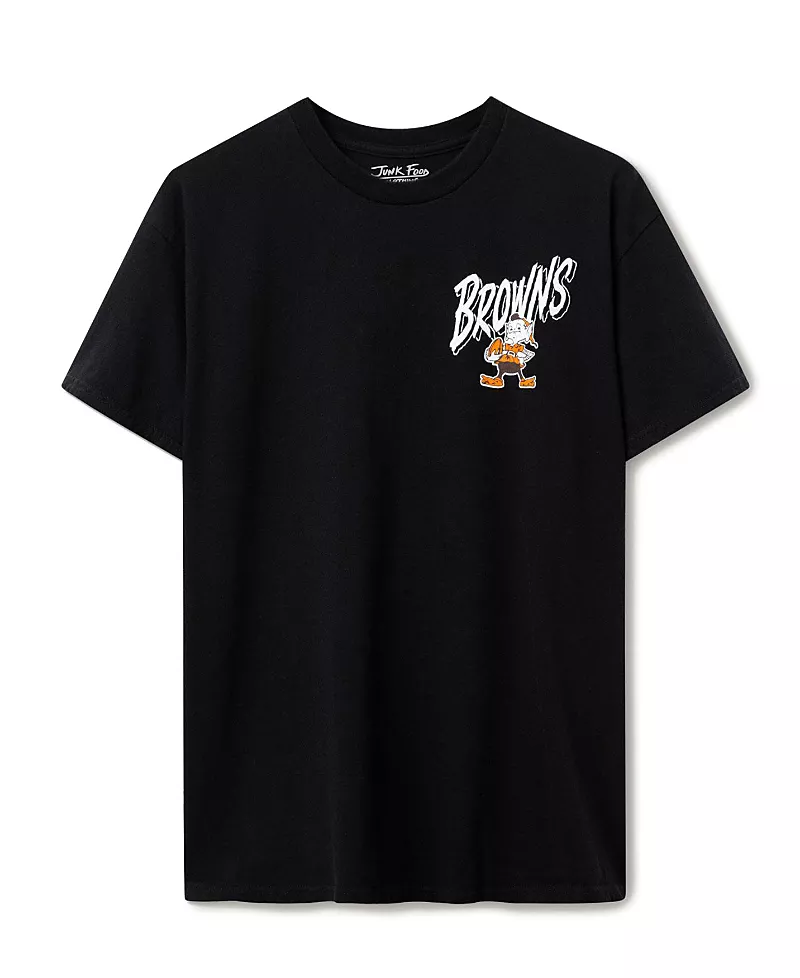 Junk Food Clothing Unisex Nfl Cleveland Browns Icon Flea Market Tee