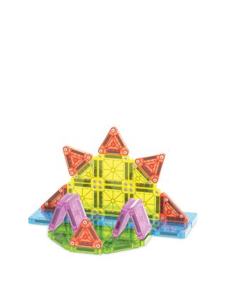 microMAGS Travel Set Deluxe Magnetic Construction Set, 55 Piece - Ages 3+