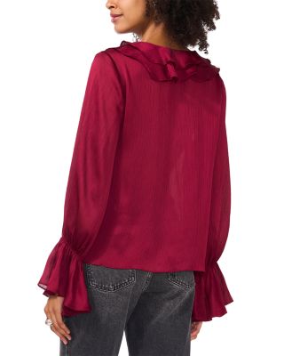 Double Ruffled Blouse