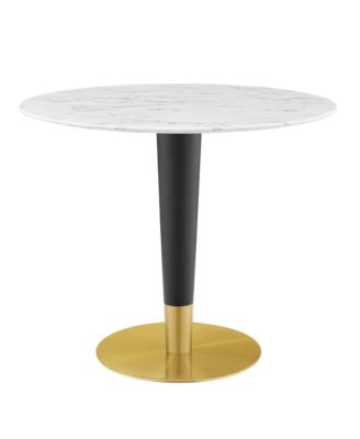 Zinque 36" Artificial Marble Dining Table