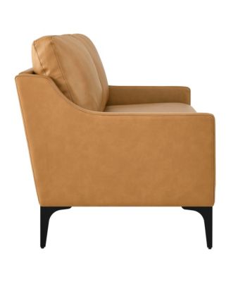 Corland Leather Loveseat