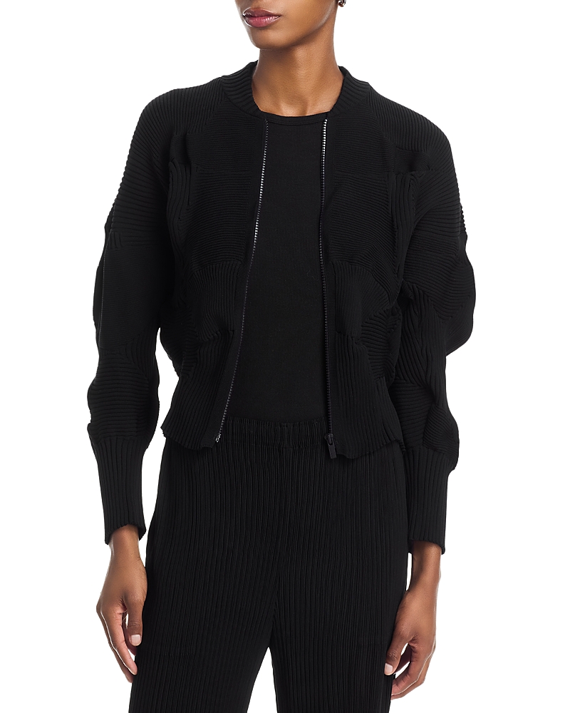 Issey Miyake Kone Kone Jacket In Black
