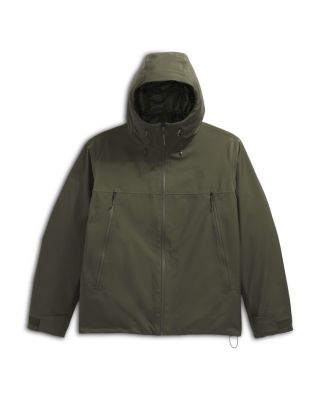 Mountain Range Down Hooded Jacket