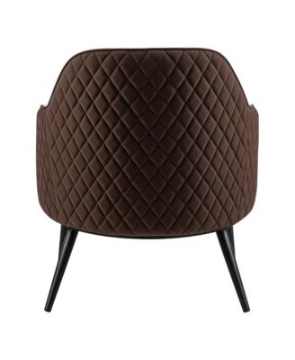 Watson Faux Leather Wingback Accent Chair