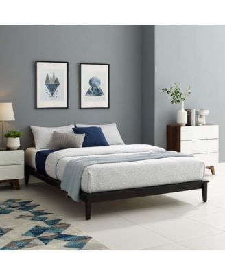 Lodge Wood Platform Bed Frame