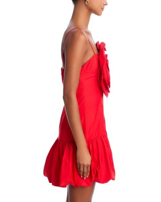 Red Balloon Mini Dress