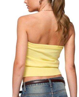 Philipa Strapless Knit Top