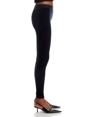 Bistretch Techno Velvet Leggings