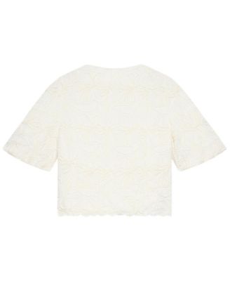 Women's Embroidered Detail Top