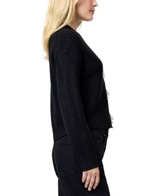 Embellished Baby Soft Knit Cardigan Sweater 