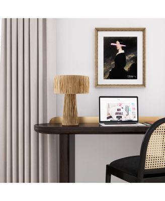  Shelby Raffia Table Lamp