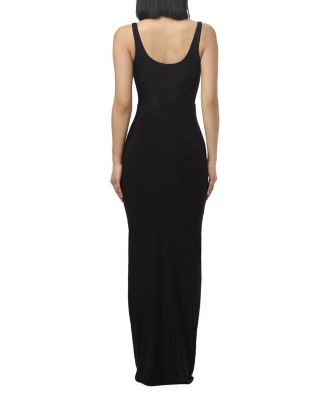Hourglass Mesh Tank Maxi Dress