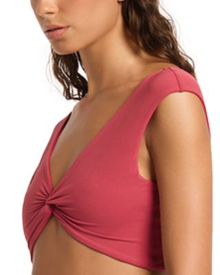 Hattie Reversible Crop Bikini Top