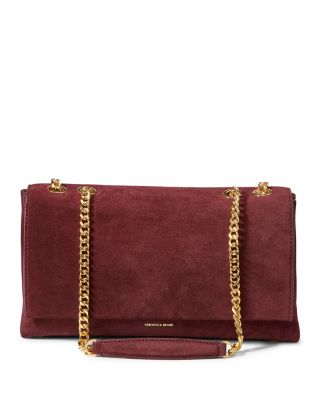 Suede Wedge Bag