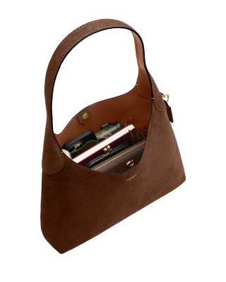 Brooklyn 34 Suede Shoulder Bag
