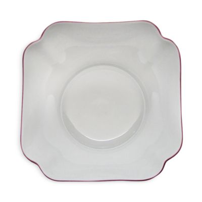 Entropia Serving Bowl, Burgundy