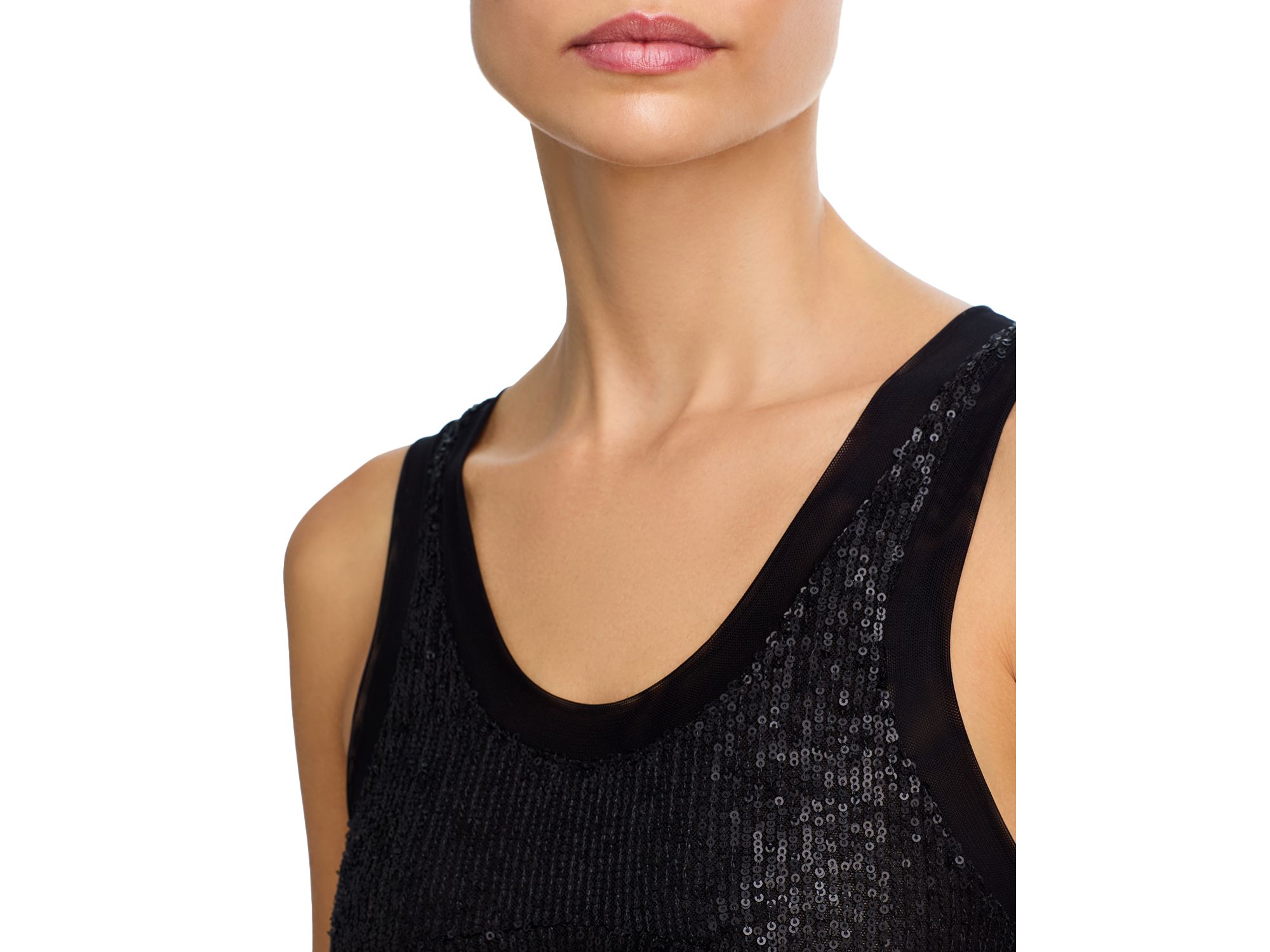 Racer Sequin Swim Bra Bikini Top — Image 3