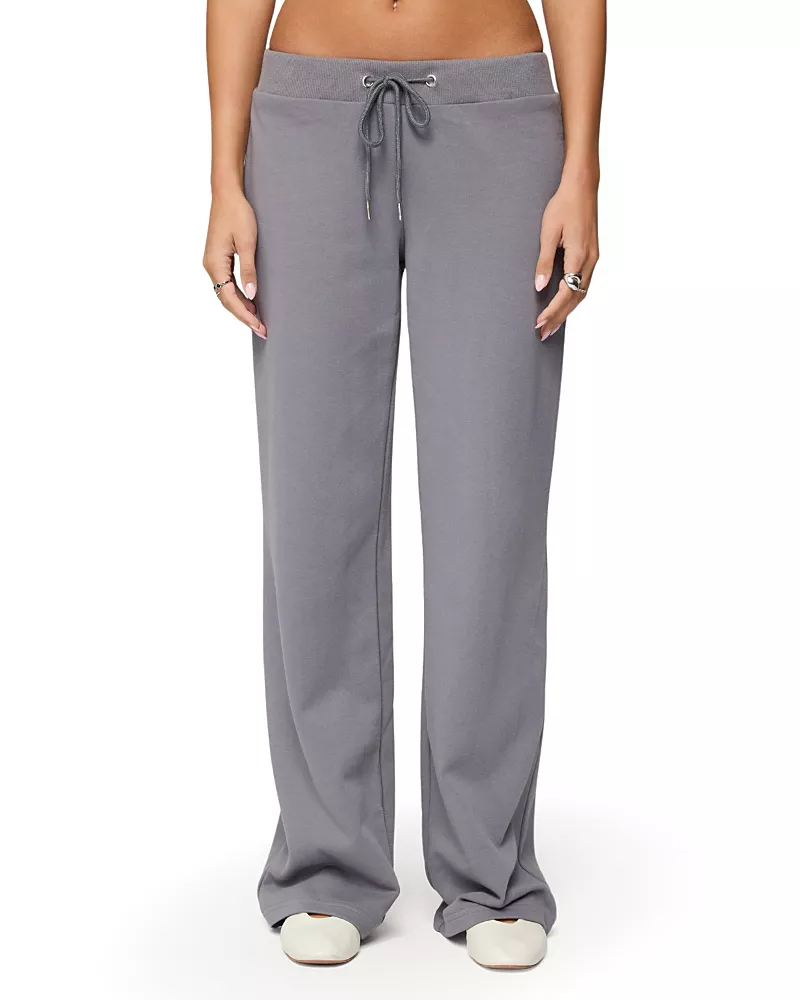Edikted Quinn Straight Leg Sweatpants