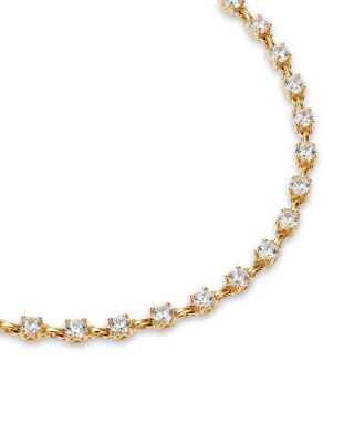 Diamond Station Bracelet in 14K Yellow Gold, 2.0 tcw