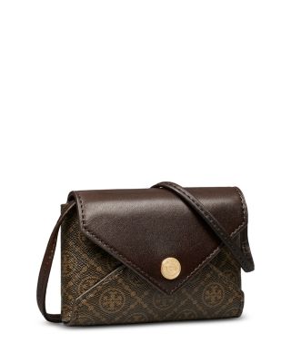 T Monogram Coated Canvas Wallet Crossbody