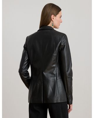 Leather Blazer