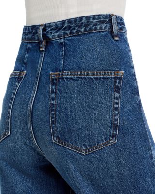 The Slice High Rise Flare Wide Leg Jeans in Headliner