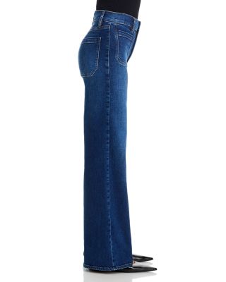 Le Slim Palazzo Modernist High Rise Jeans in Savior
