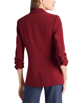 Khloe Ruched-Cuff Blazer