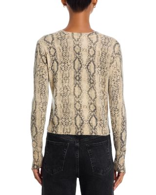 The Cashmere Snake Cardigan